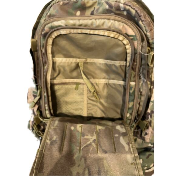 Mercury Brown Green Camo XL Tactical Backpack - Picture 3 of 5